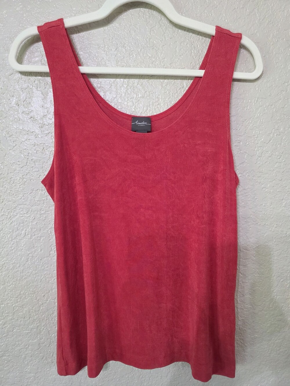 Chico's Rose-Pink Scoop Neck Tank